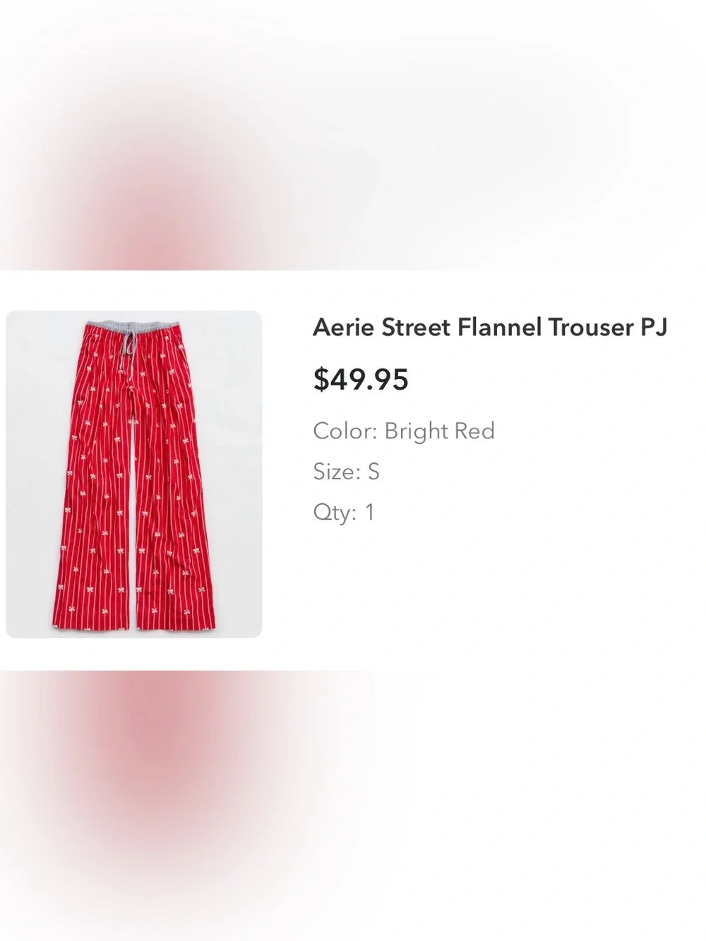 aerie flannel pj pants - Picture 3 of 3
